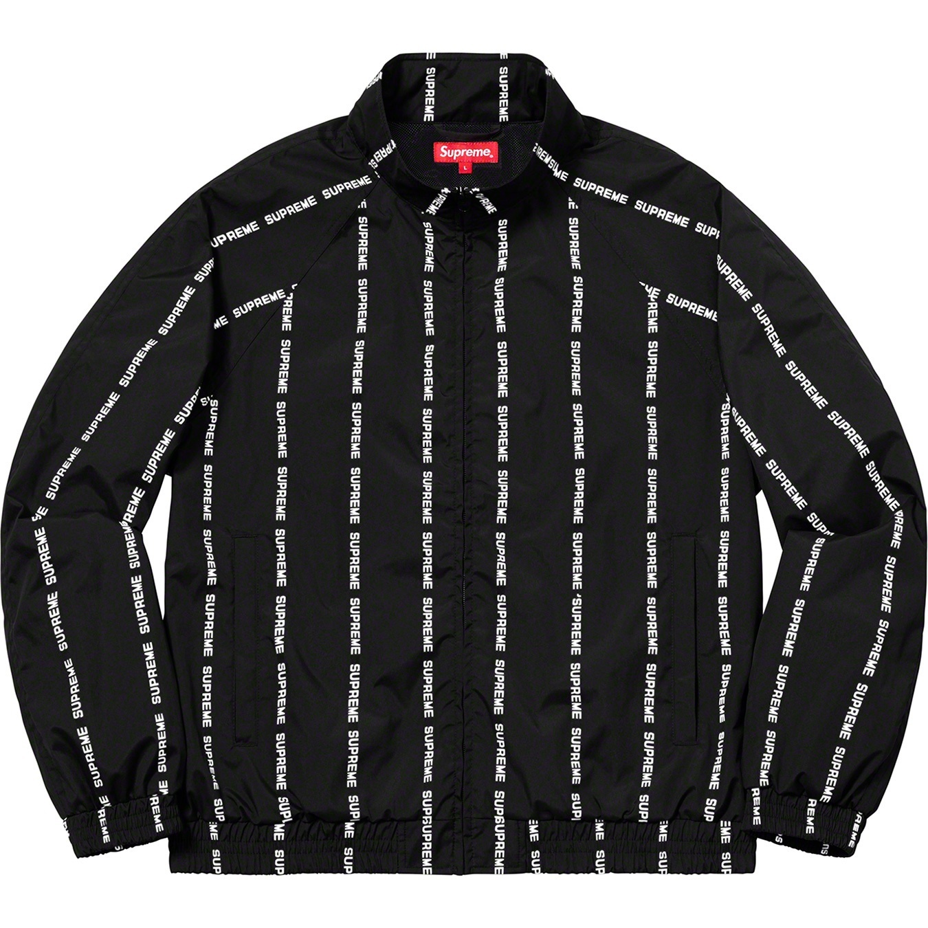 Reflective Text Track Jacket view 4